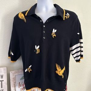 Thom Browne Black and Yellow Sweater